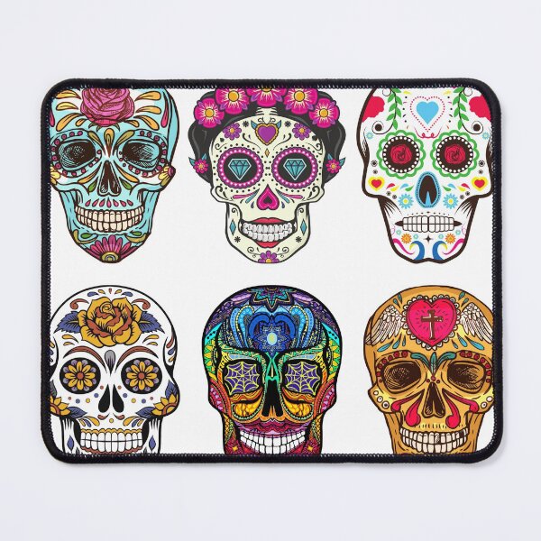 Item preview, Halloween- Mexican Skull- Dia de los muertos designed and sold by calmestneon.