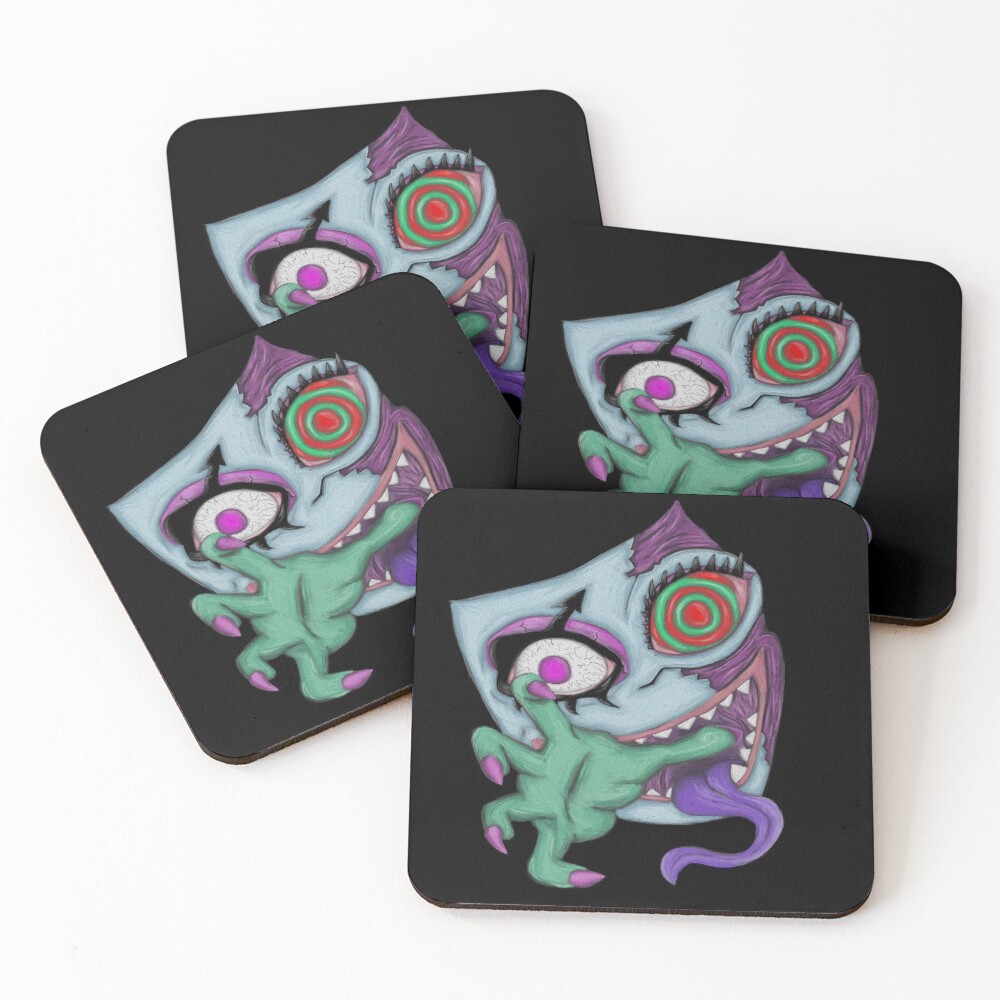 Item preview, Coasters (Set of 4) designed and sold by MoonRushers.