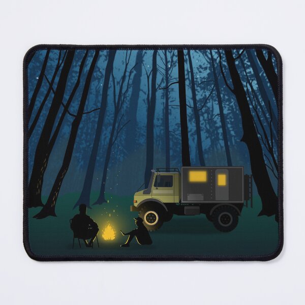 Item preview, Twilight Unimog Overlander Forest Camping designed and sold by Groenendijk.