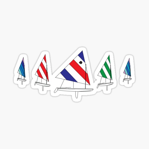Item preview, Sunfish Sailboats Racing designed and sold by CHBB.
