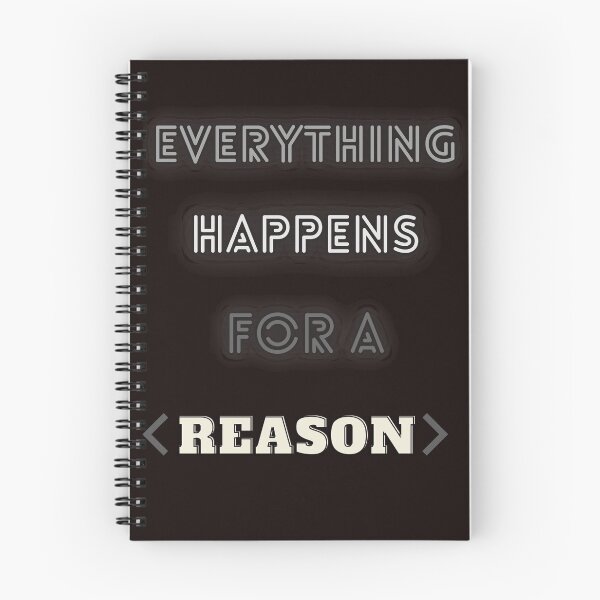 Item preview, Everything happens for a reason designed and sold by Scorpia67.