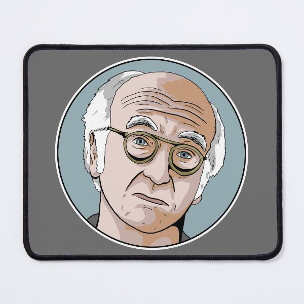Item preview, Larry David designed and sold by blacksnowcomics.
