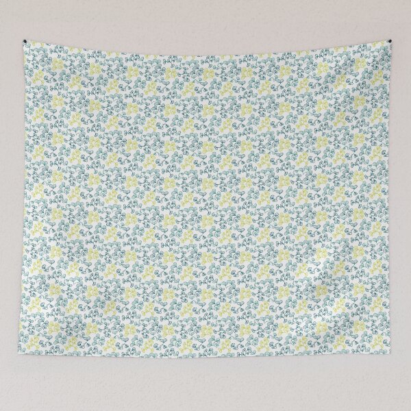Item preview, Beautiful line art plants pattern designed and sold by RafaelLima7.