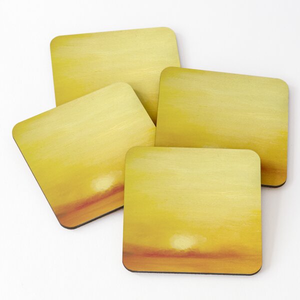 Item preview, Texture paint painting yellow orange  designed and sold by Tropical Blood.