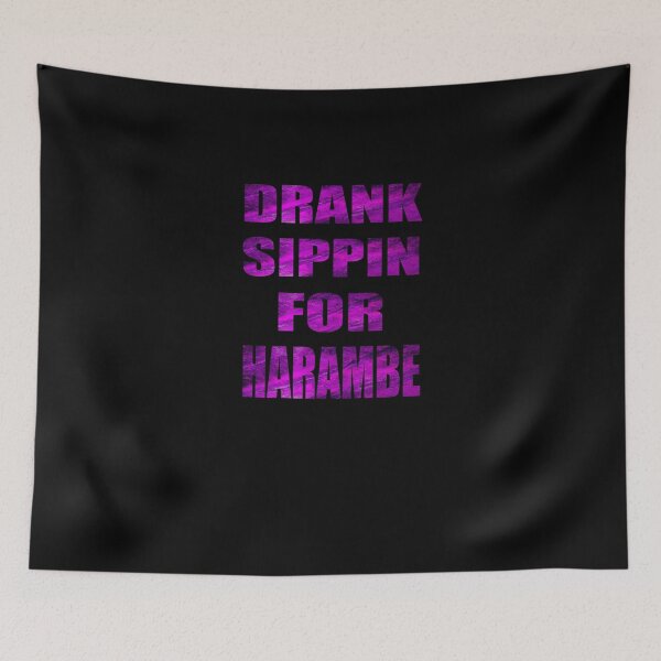 Item preview, drank sippin for harambe work out shirt designed and sold by earlstevens.