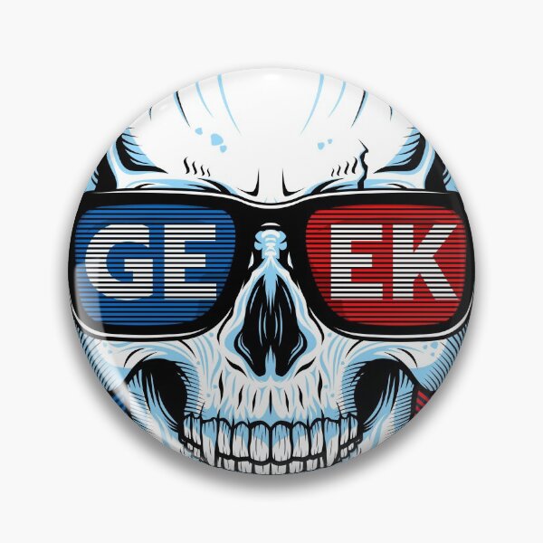 Item preview, Geek Glasses Skull designed and sold by machmigo.