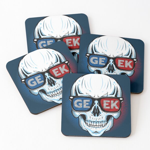 Item preview, Geek Glasses Skull designed and sold by machmigo.