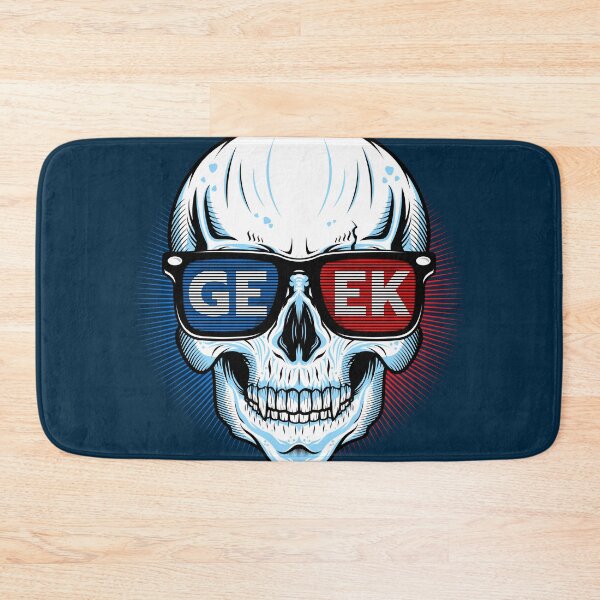 Item preview, Geek Glasses Skull designed and sold by machmigo.