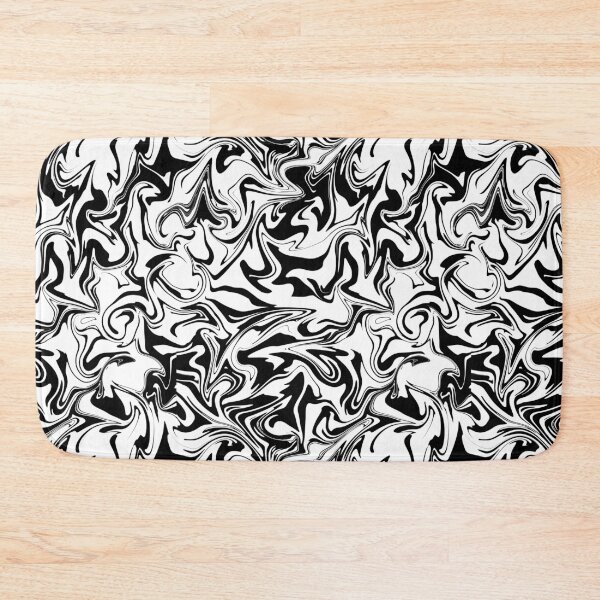 Item preview, Black & White Marble Pattern designed and sold by Hibba Tul Wahid.