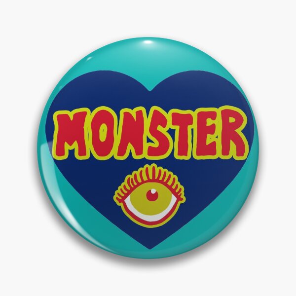 Item preview, Monster Heart - Blue designed and sold by ArtsAflame.