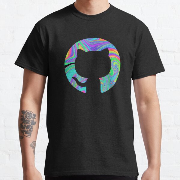Psychedelic Github Classic T-Shirt