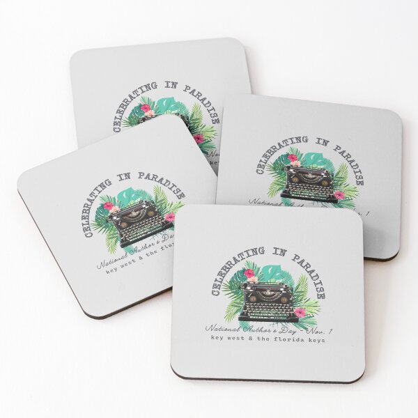 Item preview, National Authors Day November 1 Celebrating in Paradise Key West designed and sold by Catawampus-Cat.