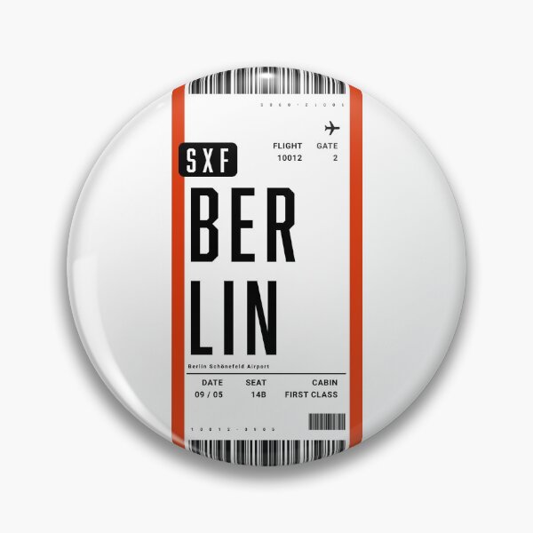 Item preview, Berlin Germany Boarding Pass designed and sold by ind3finite.