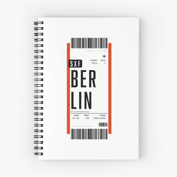 Item preview, Berlin Germany Boarding Pass designed and sold by ind3finite.