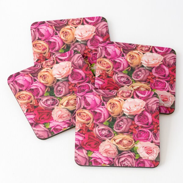 Item preview, Beautiful Pink & Red Rose Flowers  designed and sold by newburyboutique.