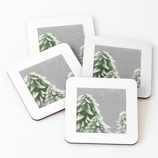 Item preview, snowy trees designed and sold by marli-jane.