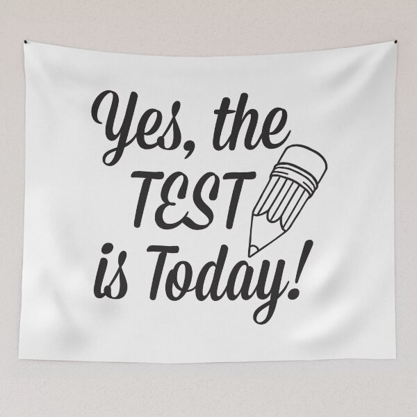 Item preview, The Test is Today - Light T-Shirt designed and sold by ManaWar.