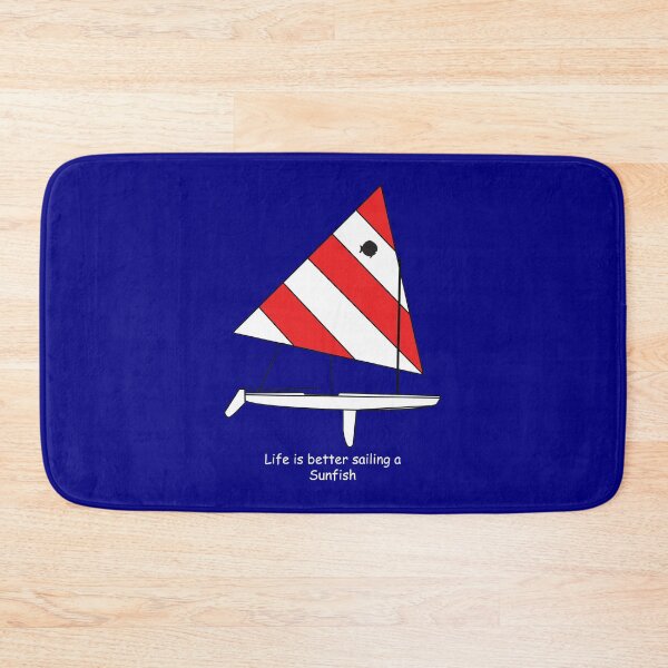 Item preview, Sunfish Sailboat - Life is better sailing a Sunfish designed and sold by CHBB.