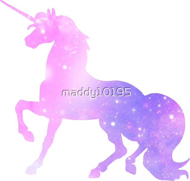 "Galaxy Unicorn" Stickers by maddy10195 Redbubble