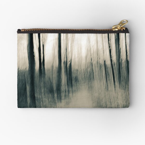 Turmoil surrounds us - an abstract expressionism Zipper Pouch