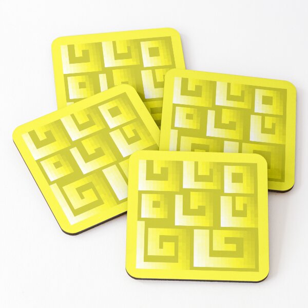 Item preview, Sunny Swirly Pixel Swirl Pattern designed and sold by rin3d .