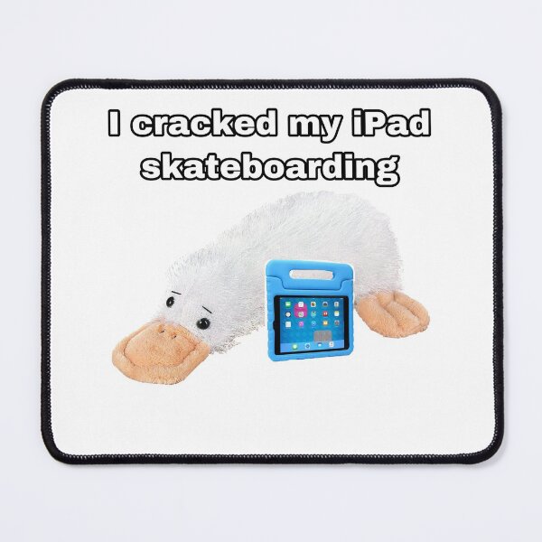 Artikelvorschau, Webkinz watschelt mit Google Ich habe mein iPad-Skateboarding-Meme geknackt entworfen und verkauft von dyslsexyia.