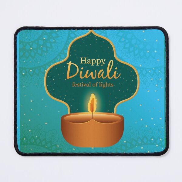 Item preview, Diwali Lights pattern designed and sold by urban-color.
