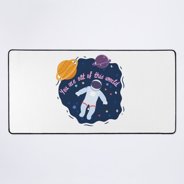 Item preview, You are out of this world cute astronaut space illustration designed and sold by Ahmer Qureshi.