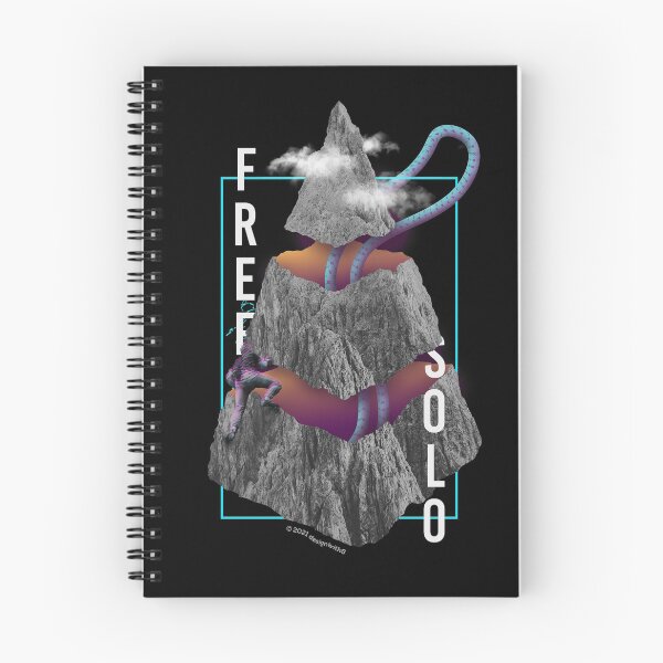 Artikelvorschau, Frei Solo | Felsklettern entworfen und verkauft von Designwith8.