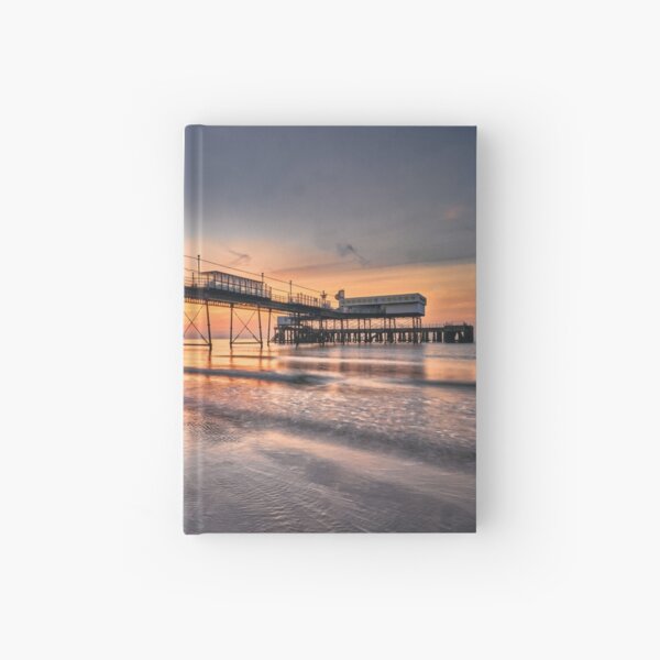 Sandown Pier Sunrise Hardcover Journal