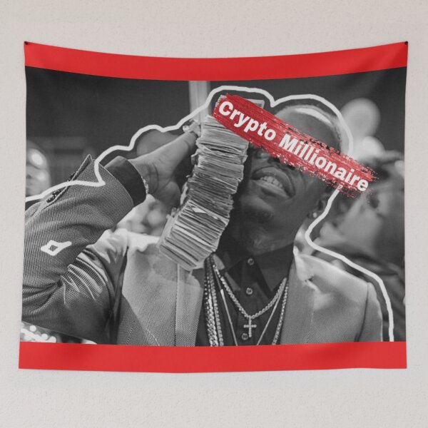 Item preview, Crypto Millionaire designed and sold by GraffitiBox.