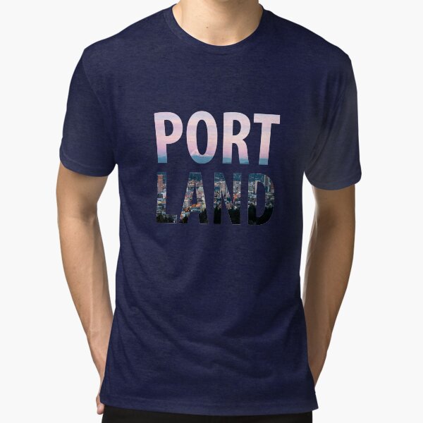 Portland City Tri-blend T-Shirt