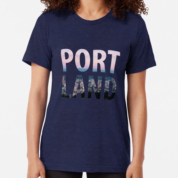 Portland City Tri-blend T-Shirt