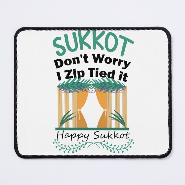 Item preview, SUKKOT Don't Worry I Zip Tied, Cute Jewish Sukkah Builder designed and sold by shirtscom.