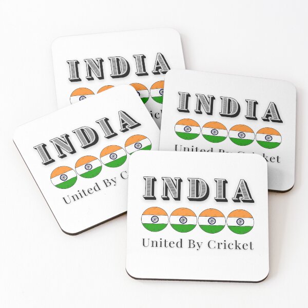 Item preview, India United By Cricket Quote designed and sold by PHLDesign.