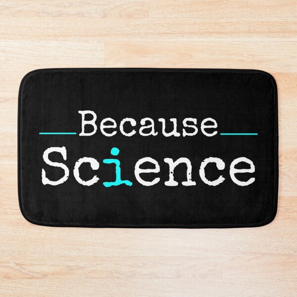 Item preview, Because Science (Aqua) designed and sold by StrideOrDie.
