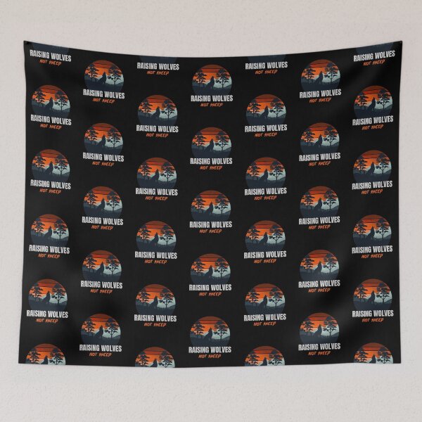Item preview, Raising Wolves Not Sheep designed and sold by narilex.
