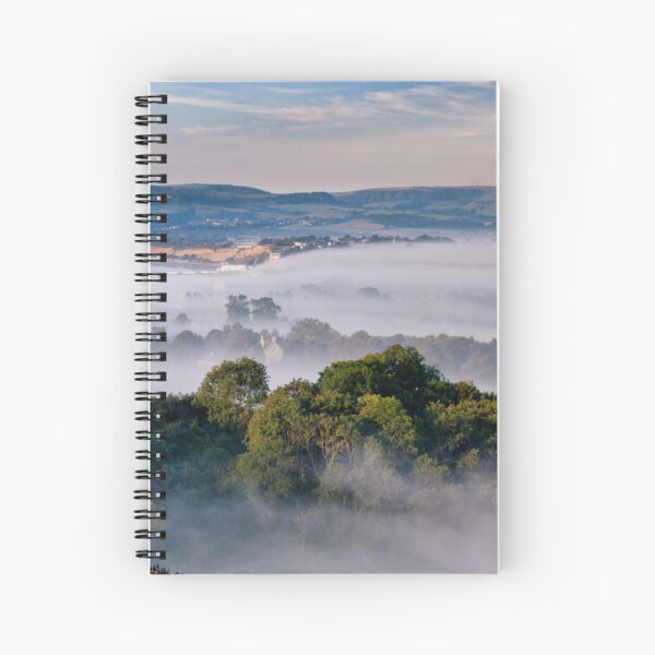 Sandown Cloud Inversion  Spiral Notebook