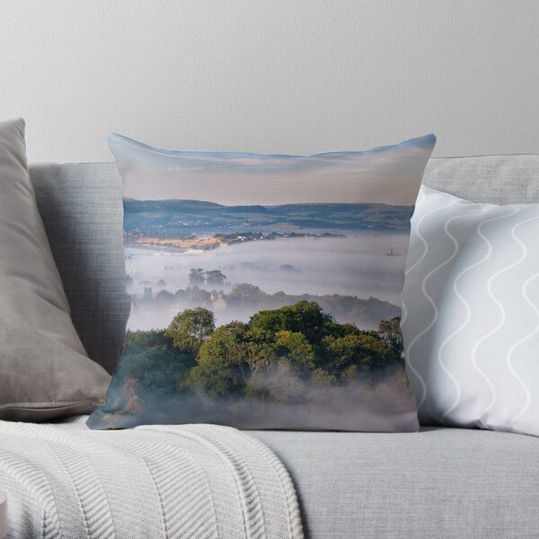 Sandown Cloud Inversion Throw Pillow