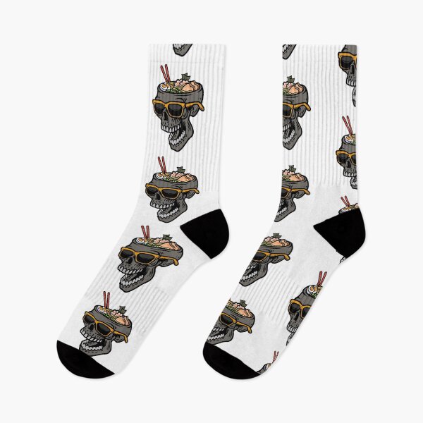 Item preview, Kawaii Japanese Anime Skeleton Ramen Graphic designed and sold by GO SHIRT-TEE.