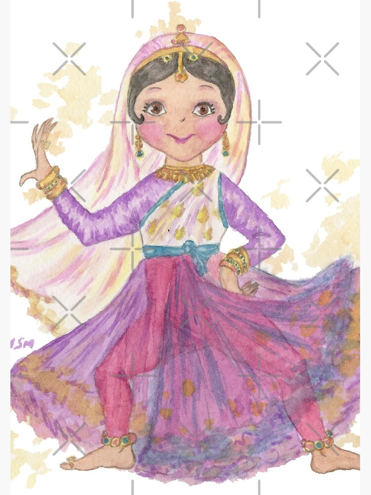 South Asian Dancing Doll by HajraMeeks