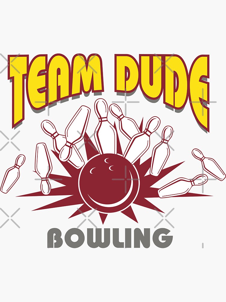Bowling T Shirt Sticker For Sale By Sportst Shirts Redbubble 9621