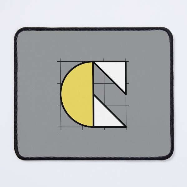 Item preview, C // Perfectionist Alphabet (Pantone Ultimate Gray + Illuminating) designed and sold by fumauk.