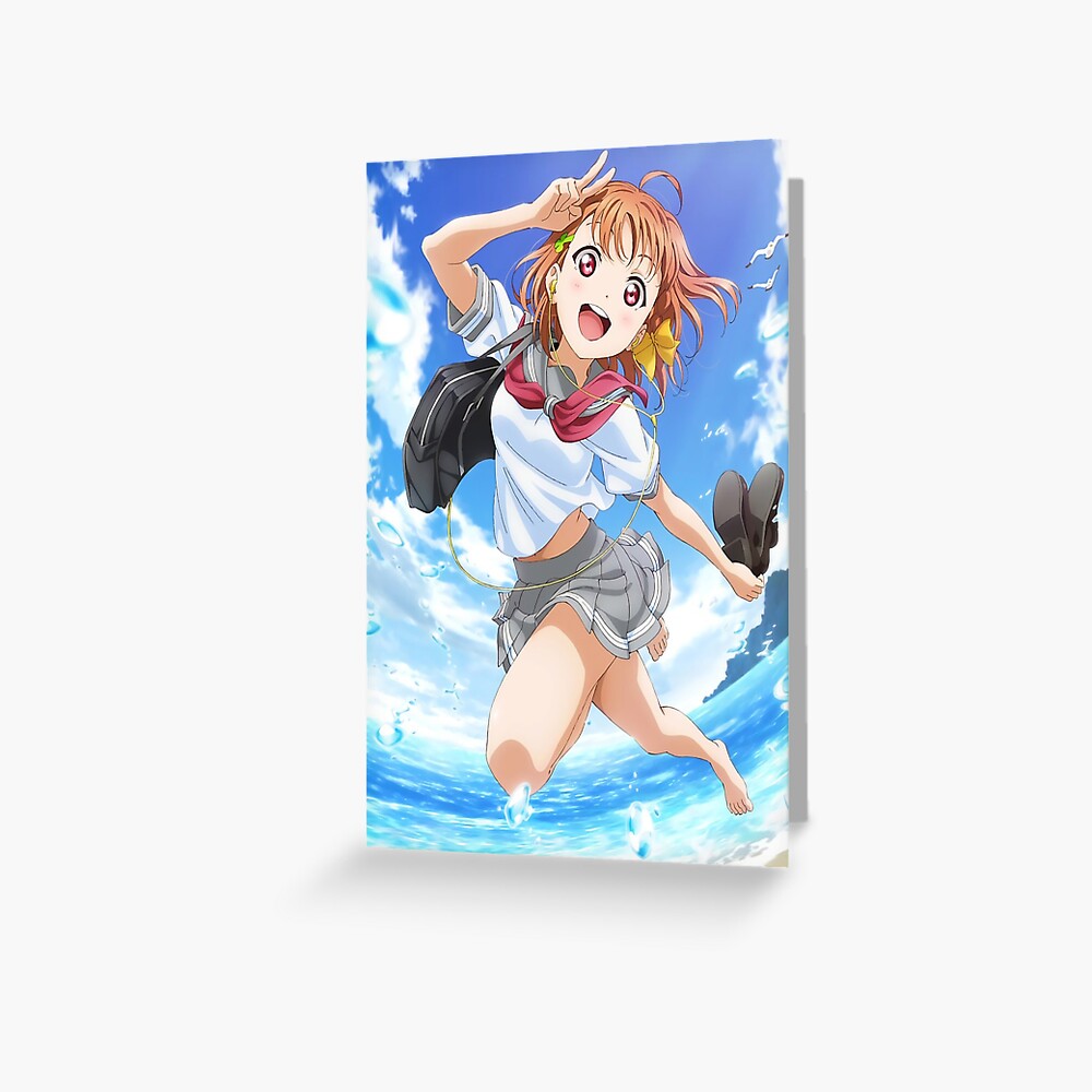 takami chika greeting card by flarethevulpix redbubble takami chika greeting card by flarethevulpix redbubble