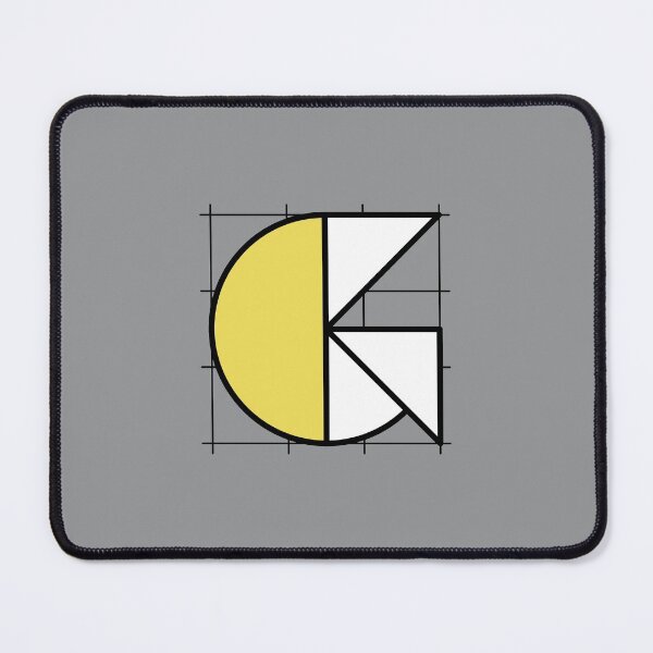 Item preview, G // Perfectionist Alphabet (Pantone Ultimate Gray + Illuminating) designed and sold by fumauk.
