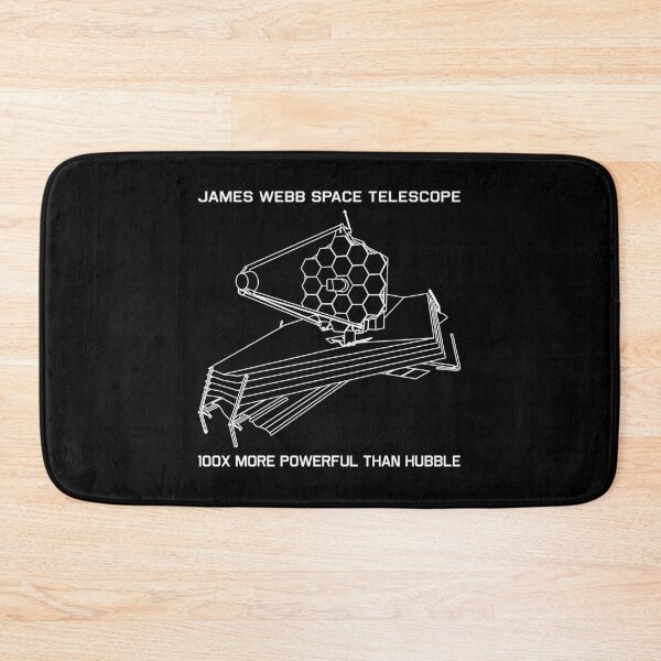 Item preview, James Webb Space Telescope JWST Blueprint Schematic 100X More Powerful Than Hubble Gift designed and sold by Maljonic.