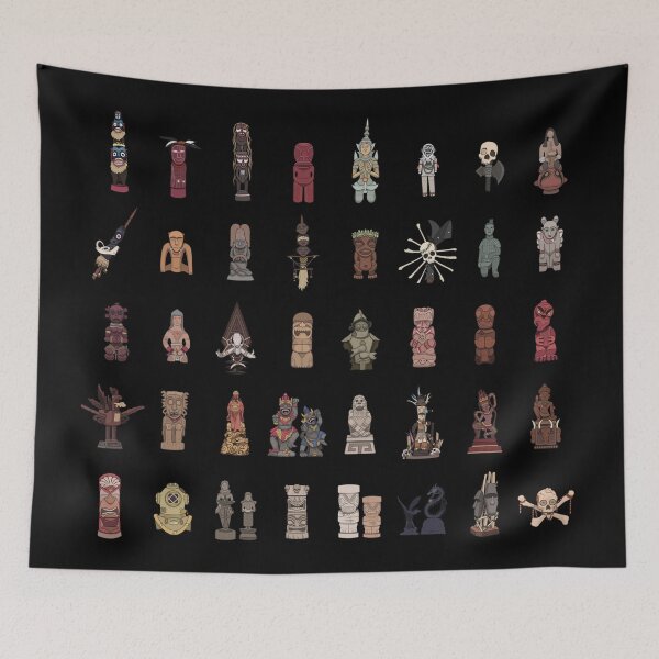 Item preview, Tribal Immunity Idols designed and sold by SideQuestDoodles.
