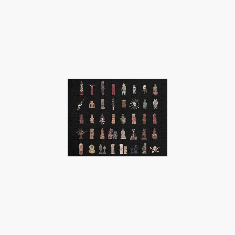 Tribal Immunity Idols Jigsaw Puzzle