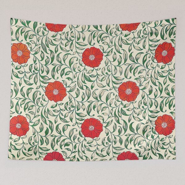 Item preview, Opium Poppy Flower Boho Ornament designed and sold by shi-RLY.
