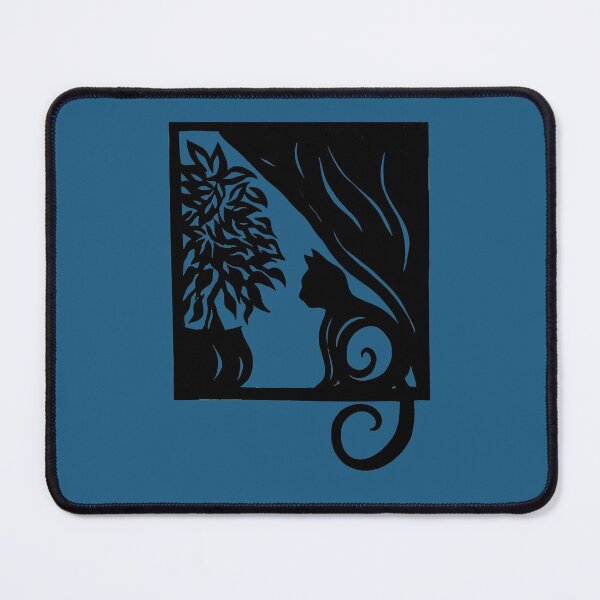 Item preview, Window Cat | Feline Design designed and sold by Monochromatics by Corie Mae Dark.